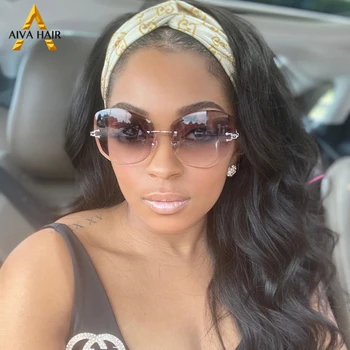 AIVA Synthetic None Lace Wig Cheap Headband Wigs Body Wave Synthetic Headband Wig Heat Resistant Wigs For Black Women
AIVA Synthetic None Lace Wig Cheap Headband Wigs Body Wave Synthetic Headband Wig Heat Resistant Wigs For Black Women