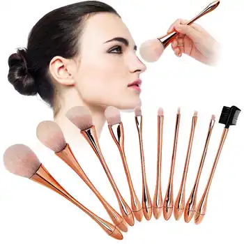 10Pcs Multifunctional Makeup Brushes Nylon Hair Face Eye Lip Makeup Brushes Cosmetics Tools Professional Make up Brush Set Kit 
10Pcs Multifunctional Makeup Brushes Nylon Hair Face Eye Lip Makeup Brushes Cosmetics Tools Professional Make up Brush Set Kit