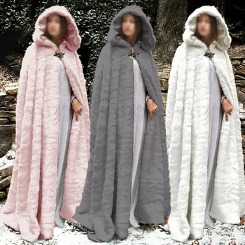 Faux Fur Coat Teddy Coat Women Long Cloak Loose CapeHooded Coat Winter Outwear Robe Fluffy Faux Fur Shawl Mantle Poncho Overcoat
Faux Fur Coat Teddy Coat Women Long Cloak Loose CapeHooded Coat Winter Outwear Robe Fluffy Faux Fur Shawl Mantle Poncho Overcoat