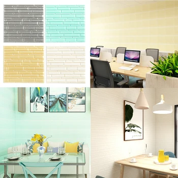 PE Foam 3D Tile Brick Waterproof Panels Wall Sticker Self Adhesive Wallpaper
PE Foam 3D Tile Brick Waterproof Panels Wall Sticker Self Adhesive Wallpaper