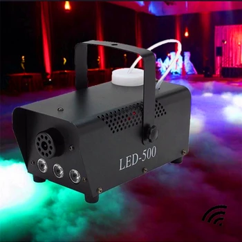 500W Smoke Machine With RGB LED Lights/Wireless Remote Control LED Fog Machine/LED Fogger Smoke Ejector For Disco KTV Home Party
500W Smoke Machine With RGB LED Lights/Wireless Remote Control LED Fog Machine/LED Fogger Smoke Ejector For Disco KTV Home Party