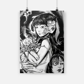 Home Decor Canvas Uzumaki Junji Ito Fanart Pictures Wall Art Paintings Prints Modern Horror Anime Modular Poster For Living Room
Home Decor Canvas Uzumaki Junji Ito Fanart Pictures Wall Art Paintings Prints Modern Horror Anime Modular Poster For Living Room