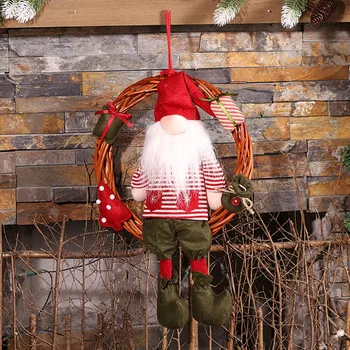 Christmas Rattan Wreath Xmas Tree Hanging Ornament Home Decor for Wall Door Christmas Gift Father Christmas Toys New Year Decor
Christmas Rattan Wreath Xmas Tree Hanging Ornament Home Decor for Wall Door Christmas Gift Father Christmas Toys New Year Decor