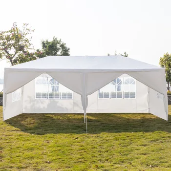 3x6m Six Walls Two Doors Shade Gazebo Outdoor Waterproof Tent With Spiral Tubes White Wedding Party Cater Garden Gazebo
3x6m Six Walls Two Doors Shade Gazebo Outdoor Waterproof Tent With Spiral Tubes White Wedding Party Cater Garden Gazebo