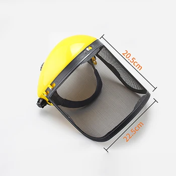 Yellow Logging Safety Helmet Adjustable Full Face Shield Protection Mesh Forestry Helmet for Chainsaw Gardening Brushcutter
Yellow Logging Safety Helmet Adjustable Full Face Shield Protection Mesh Forestry Helmet for Chainsaw Gardening Brushcutter