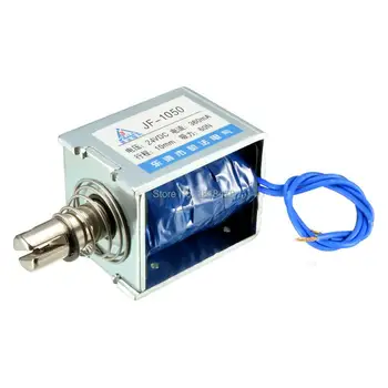 JF-1050 DC 12V 24V 60N 10mm Stroke Pull Type Open Frame Solenoid Electromagnet Linear Motion
JF-1050 DC 12V 24V 60N 10mm Stroke Pull Type Open Frame Solenoid Electromagnet Linear Motion