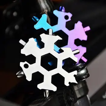 1PC Portable Incredible 18-in-1 Stainless Steel Snowflakes Shape Manual Multi-tool Bikers Tool Gift For Men Wrench Openers Tool
1PC Portable Incredible 18-in-1 Stainless Steel Snowflakes Shape Manual Multi-tool Bikers Tool Gift For Men Wrench Openers Tool