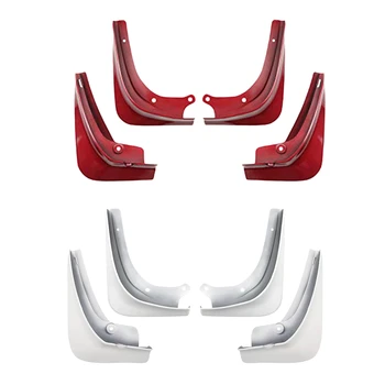 Mud Flaps for Tesla Model 3 Splash Guards Mud Flap Fender Mudguards Pack of 8 Painted Gloss White & Red
Mud Flaps for Tesla Model 3 Splash Guards Mud Flap Fender Mudguards Pack of 8 Painted Gloss White & Red