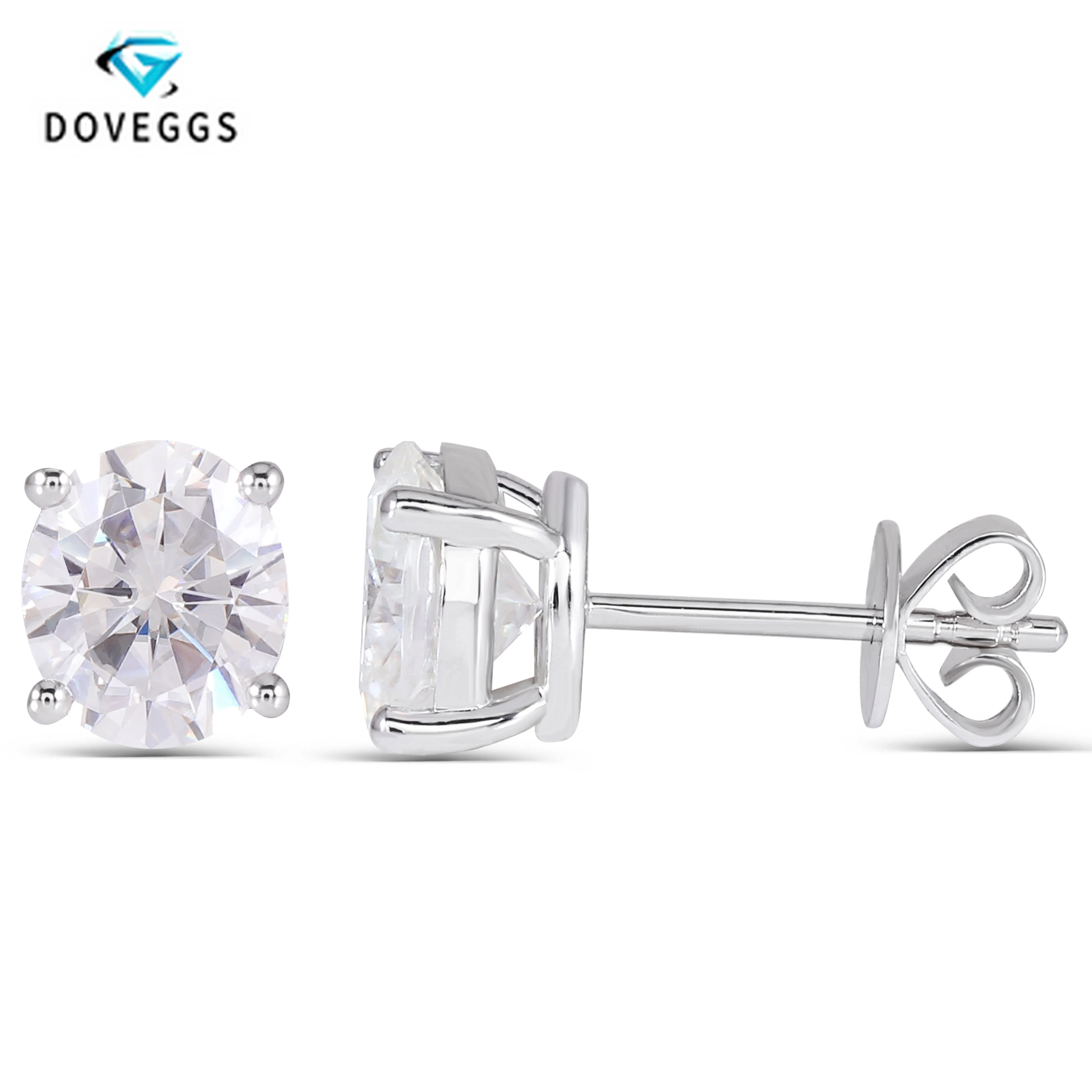 DovEggs Sterling solid 925 sliver 6MM*7MM EF Color Halo Moissanite stone Stud Earrings for Women engagement gift
DovEggs Sterling solid 925 sliver 6MM*7MM EF Color Halo Moissanite stone Stud Earrings for Women engagement gift