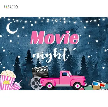 Laeacco Movie Night Pine Tree Light Moon Star Pink Car Popcorn Photo Backdrop Party Decor Photography Background Photo Studio
Laeacco Movie Night Pine Tree Light Moon Star Pink Car Popcorn Photo Backdrop Party Decor Photography Background Photo Studio