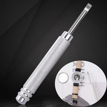 Remover Watch Battery Change Opener Tools Pry Metal Handle Clock Watch Tools Back Cover Opener Watch Repair Watchmaker Tool
Remover Watch Battery Change Opener Tools Pry Metal Handle Clock Watch Tools Back Cover Opener Watch Repair Watchmaker Tool