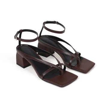 Leather sandals women supplier women's sandals square toe sandals Melissa women toe sandals genuine leather
Leather sandals women supplier women's sandals square toe sandals Melissa women toe sandals genuine leather