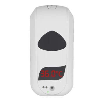 Automatic Touchless Gel Hand Dispenser,Wall Mounted 1200Ml Temperature Measurement Smart Dispenser Suitable for AlL 
Automatic Touchless Gel Hand Dispenser,Wall Mounted 1200Ml Temperature Measurement Smart Dispenser Suitable for AlL