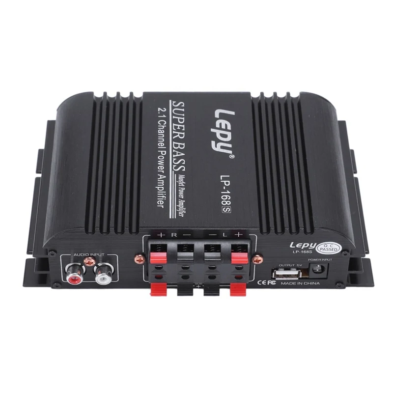ABGN Hot-Lepy Lp - 168S 12V Auto Audio Car Amplifier Power Subwoofer Bass Output Stereo Sound With Aux Function Loudspeaker Remo
ABGN Hot-Lepy Lp - 168S 12V Auto Audio Car Amplifier Power Subwoofer Bass Output Stereo Sound With Aux Function Loudspeaker Remo