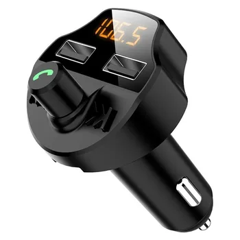 Bluetooth FM Transmitter Car MP3 Player Audio Receiver Wireless Bluetooth Handsfree Car Kit Dual USB Car Charger FM Modulator
Bluetooth FM Transmitter Car MP3 Player Audio Receiver Wireless Bluetooth Handsfree Car Kit Dual USB Car Charger FM Modulator
