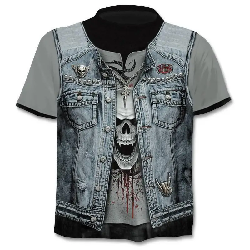 Summer New Funny Skull 3D T Shirt Summer Hipster Short Sleeve Tee Tops Men/Women Print T-Shirts Casual Homme Short Sleeve Tops
Summer New Funny Skull 3D T Shirt Summer Hipster Short Sleeve Tee Tops Men/Women Print T-Shirts Casual Homme Short Sleeve Tops