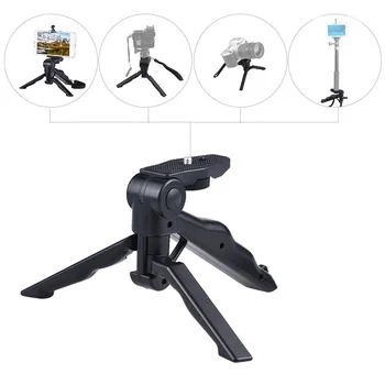 Mini Tripod Universal Hand Grip Tabletop Selfie Stick Stabilizer Camera Stand for Canon Sony Nikon Gopro Photography for Phone
Mini Tripod Universal Hand Grip Tabletop Selfie Stick Stabilizer Camera Stand for Canon Sony Nikon Gopro Photography for Phone