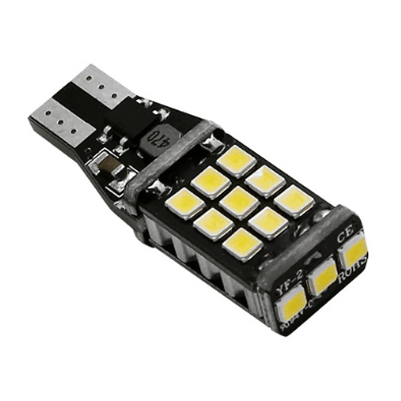 2 шт. T15 W16W 921 912 автомобиля светодиодный DRL сигнала поворота резервный светильник