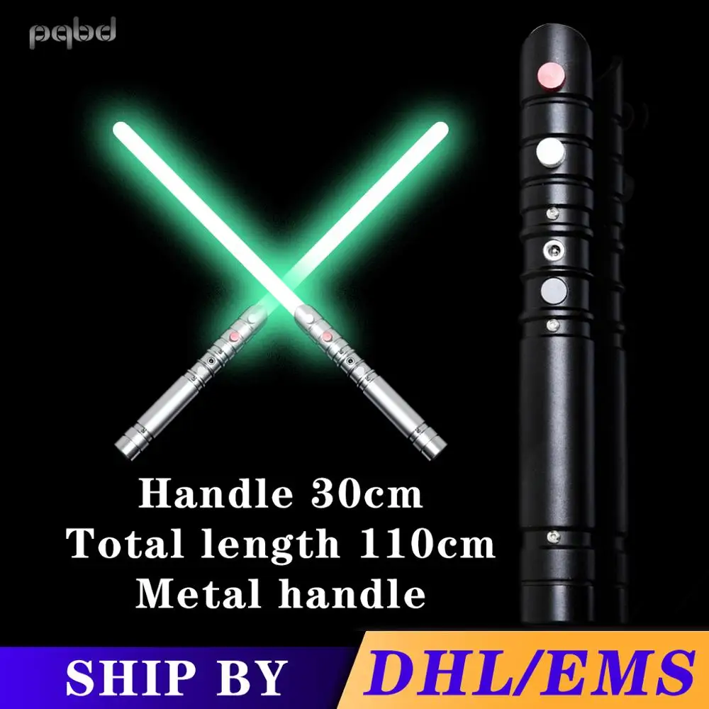 pqbd Plus Lightsaber RGB Luminous Sound Effect Force Laser Sword Cosplay luminous lamp flashlight kids
pqbd Plus Lightsaber RGB Luminous Sound Effect Force Laser Sword Cosplay luminous lamp flashlight kids