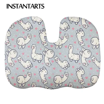 INSTANTARTS Cute Animal Llama Pattern Comfortable Car Protector Seat Cushion for Most Car Durable Memory Foam Car Seat Cushion
INSTANTARTS Cute Animal Llama Pattern Comfortable Car Protector Seat Cushion for Most Car Durable Memory Foam Car Seat Cushion