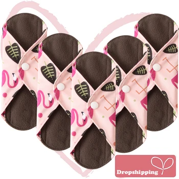 5Pcs Women Menstrual Pads Reusable Sanitary Napkin Absorbent Reusable Charcoal Bamboo Cloth Pads Washable Sanitary Towel Size M
5Pcs Women Menstrual Pads Reusable Sanitary Napkin Absorbent Reusable Charcoal Bamboo Cloth Pads Washable Sanitary Towel Size M