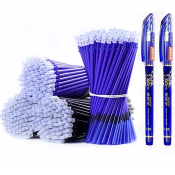 53Pcs/lot 0.38mm Erasable Washable Pen Refill Rod for Handle Blue/Black Ink Gel Pen School Office Writing Supplies Stationery
53Pcs/lot 0.38mm Erasable Washable Pen Refill Rod for Handle Blue/Black Ink Gel Pen School Office Writing Supplies Stationery