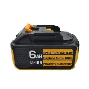 18V 3Ah 4Ah 5Ah 6Ah Li-ion Battery Rechargable Battery for Makita 18V Battery BL1840 BL1850 Power Tool with LED Indicator
18V 3Ah 4Ah 5Ah 6Ah Li-ion Battery Rechargable Battery for Makita 18V Battery BL1840 BL1850 Power Tool with LED Indicator