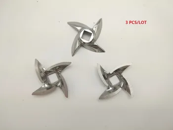 3 PCS/LOT NO.5Household meat grinder Cross knife round knife blade knife Cross meat grinder parts blades
3 PCS/LOT NO.5Household meat grinder Cross knife round knife blade knife Cross meat grinder parts blades