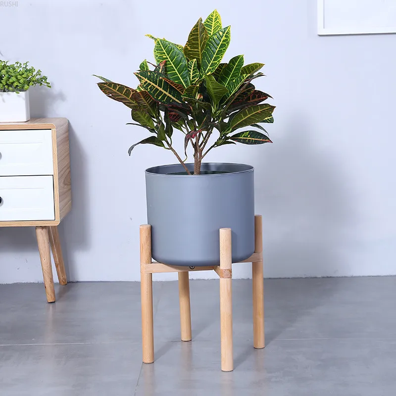 Multi-function Living Room Indoor Solid Wood Nordic Flower Wooden Frame PP Flower Pot Tray Green Plant Indoor Pot Wholesale
Multi-function Living Room Indoor Solid Wood Nordic Flower Wooden Frame PP Flower Pot Tray Green Plant Indoor Pot Wholesale