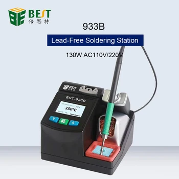 BEST 933B Precision Smart Lead-Free Soldering Station High Precision Professional Welding Soldering Iron 2.5S Heating 
BEST 933B Precision Smart Lead-Free Soldering Station High Precision Professional Welding Soldering Iron 2.5S Heating