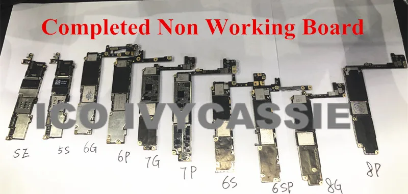 For iPhone 7 7G 7Plus 8 8P X Completed Motherboard Junk Used Non Working Not Boot Logic Board Practise Repair Trainning Skill
For iPhone 7 7G 7Plus 8 8P X Completed Motherboard Junk Used Non Working Not Boot Logic Board Practise Repair Trainning Skill