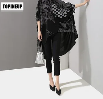 Casual Style Mid-calf Irregular tunic Tops and bloues Plus size Women cloths blusas mujer de moda
Casual Style Mid-calf Irregular tunic Tops and bloues Plus size Women cloths blusas mujer de moda