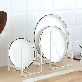 2 pcs Plate Holders Display Kitchen Counter White Draining Tableware Organizer Dish Storage Rack for Home Restaurant
2 pcs Plate Holders Display Kitchen Counter White Draining Tableware Organizer Dish Storage Rack for Home Restaurant