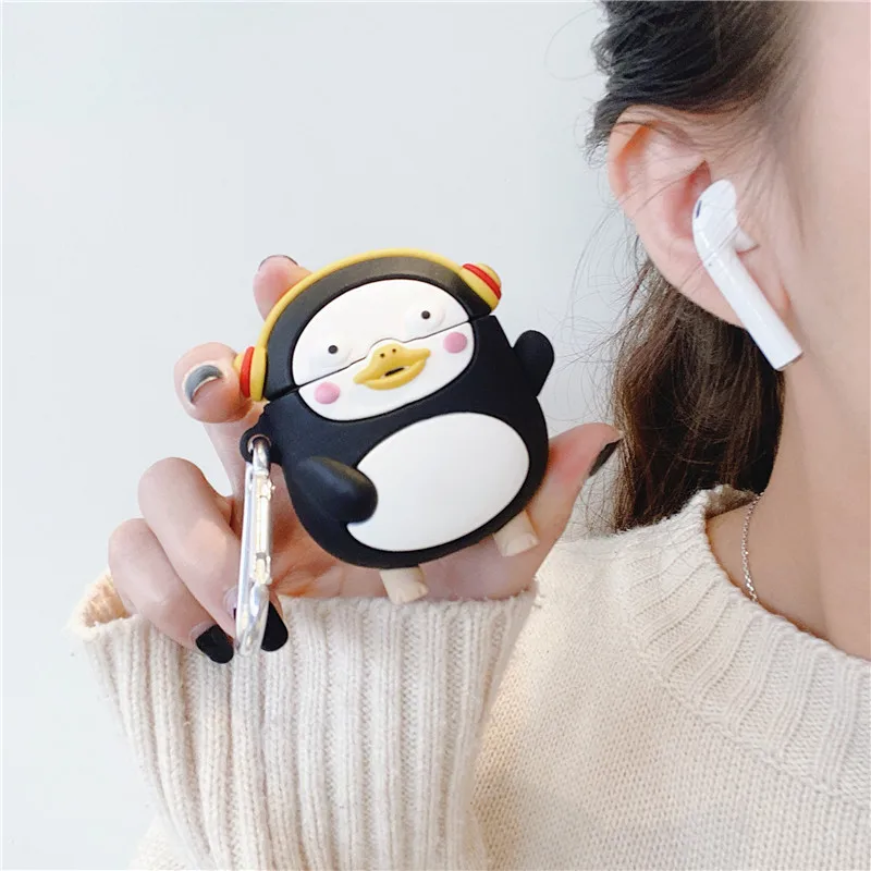 pengsoo Earphone Case for Airpod Case Cartoon Penguin Earphone Case for Airpods 1 2
pengsoo Earphone Case for Airpod Case Cartoon Penguin Earphone Case for Airpods 1 2