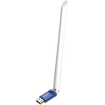 COMFAST 2.4GHz WiFi USB 2.0 Adapter Receiver for Desktop Laptop PC 6dBi Antenna 300Mbps Wireless Network Card Dongle
COMFAST 2.4GHz WiFi USB 2.0 Adapter Receiver for Desktop Laptop PC 6dBi Antenna 300Mbps Wireless Network Card Dongle