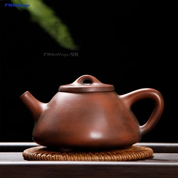 Hot Sale Purple Tea pot Capacity 220ml nixing pottery Ceramic Teacups Kung Fu Porcelain Gift for Zi Ye Shi Gu 1pc
Hot Sale Purple Tea pot Capacity 220ml nixing pottery Ceramic Teacups Kung Fu Porcelain Gift for Zi Ye Shi Gu 1pc