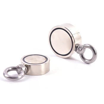 Double Sided Powerful Neodymium Magnet Strong Salvage River Fishing Magnets
Double Sided Powerful Neodymium Magnet Strong Salvage River Fishing Magnets