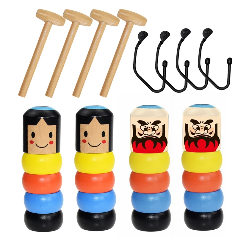 Tumbler Halloween Tricks Funny Toy Stage Unbreakable Wooden Man Girl Magic Funny Toys Traditional Japanese Roly-poly Toys
Tumbler Halloween Tricks Funny Toy Stage Unbreakable Wooden Man Girl Magic Funny Toys Traditional Japanese Roly-poly Toys