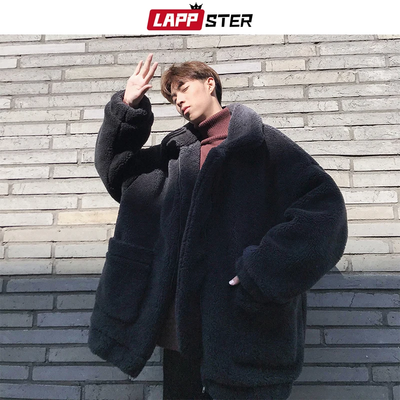 Men Harajuku Wool Winter Jackets Coats 2019 Mens Streetwear Overcoat Hip Hop Jacket Male Korean Fashions Windbreaker
Men Harajuku Wool Winter Jackets Coats 2019 Mens Streetwear Overcoat Hip Hop Jacket Male Korean Fashions Windbreaker