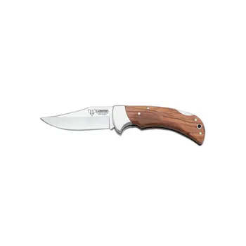 Knife Cudeman 324-LF 1.4116 cm MoVa steel sheet and 9,5 cm satin olive grip with leather Case
Knife Cudeman 324-LF 1.4116 cm MoVa steel sheet and 9,5 cm satin olive grip with leather Case