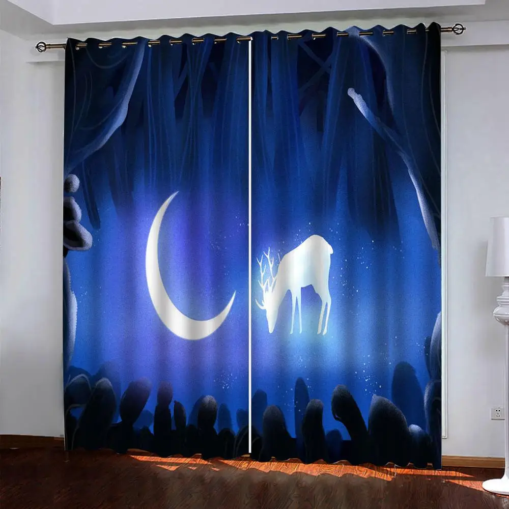 blue sky 3d curtains Customized 3d curtains simple and fresh modern thickening blackout curtains moon curtains
blue sky 3d curtains Customized 3d curtains simple and fresh modern thickening blackout curtains moon curtains