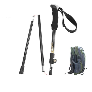 Outdoor Tourism Anti Shock Telescopic Walking Stick Aluminum Alloy Trekking Hiking Poles Ultralight Walking Cane With Rubber Tip
Outdoor Tourism Anti Shock Telescopic Walking Stick Aluminum Alloy Trekking Hiking Poles Ultralight Walking Cane With Rubber Tip