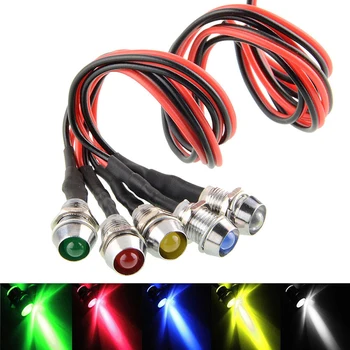 Boat Indicator Light Holder Universal Panel Warning Lamp DC 10mm Color Positive+Negative Wired 5pcs Bright Van
Boat Indicator Light Holder Universal Panel Warning Lamp DC 10mm Color Positive+Negative Wired 5pcs Bright Van