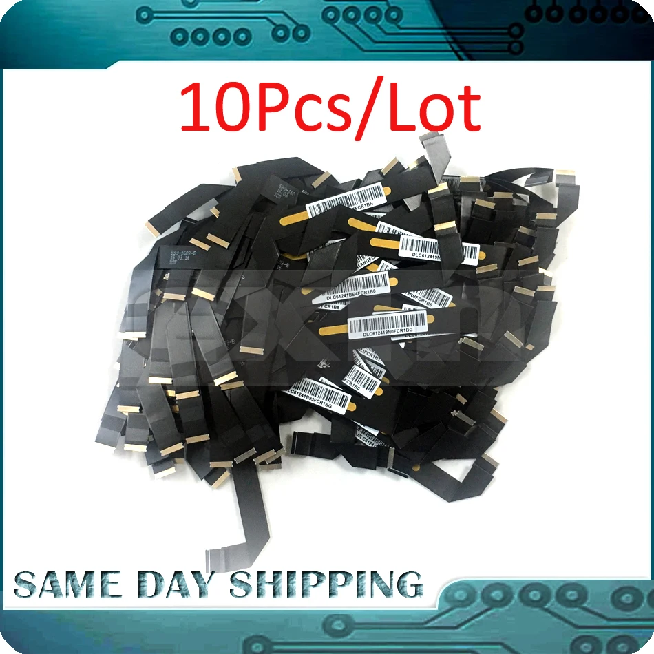 10Pcs New Trackpad Cable for MacBook Air 11" A1465 Trackpad Touchpad Flex Cable 593-1603-B 2013 2014 2015 Year MD711 MJVM2
10Pcs New Trackpad Cable for MacBook Air 11" A1465 Trackpad Touchpad Flex Cable 593-1603-B 2013 2014 2015 Year MD711 MJVM2