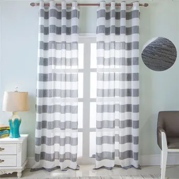 Striped Sheer Curtains for Bedroom Polyester Kitchen Window Screen Jinya Home Decoration Modern Custom Made Bedroom CurtainPanel
Striped Sheer Curtains for Bedroom Polyester Kitchen Window Screen Jinya Home Decoration Modern Custom Made Bedroom CurtainPanel