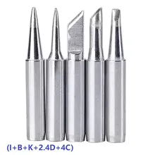 5pcs 900M-T Soldering Iron Tip Pure Copper Electric Soldering Iron Tips Lead-free Welding Tools For Soldering At Narrow Pitches
5pcs 900M-T Soldering Iron Tip Pure Copper Electric Soldering Iron Tips Lead-free Welding Tools For Soldering At Narrow Pitches