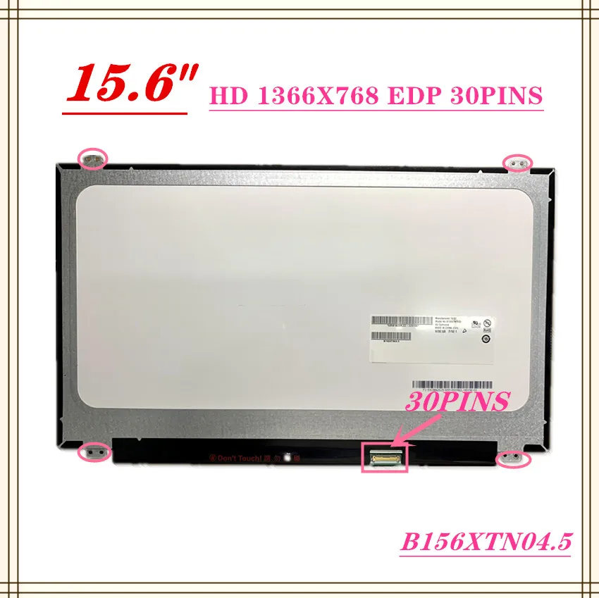 Free Shipping 15.6 LCD Screen 30PINS B156XTN04.0 B156XTN04.1 N156BGE-E42/32 NT156WHM-N42 LTN156AT37 N156BGE-EA2 LP156WHB TPA1
Free Shipping 15.6 LCD Screen 30PINS B156XTN04.0 B156XTN04.1 N156BGE-E42/32 NT156WHM-N42 LTN156AT37 N156BGE-EA2 LP156WHB TPA1
