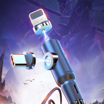 Straight Bend 2-in-1 Magnetic Sucker Data Cable Suitable for Android IOS Type C 3-in-1 Magnetic Sucker Charging Cable
Straight Bend 2-in-1 Magnetic Sucker Data Cable Suitable for Android IOS Type C 3-in-1 Magnetic Sucker Charging Cable