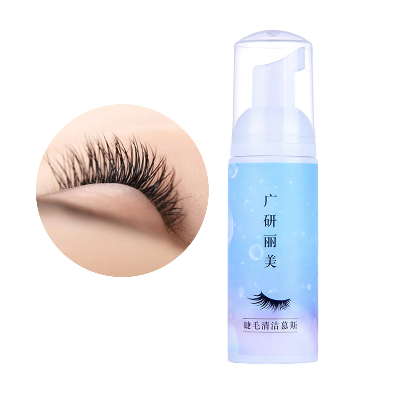 Eyelash Extension Shampoo Foam Cleanser Nourishing Formula for Home use | Красота и здоровье