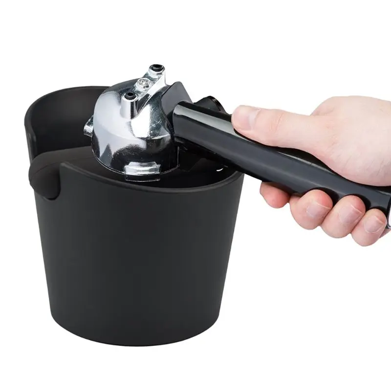 Shock-absorbent Espresso Knock Box Anti slip Coffee Grind Dump Bin Waste Bin with Detachable Knock Bar
Shock-absorbent Espresso Knock Box Anti slip Coffee Grind Dump Bin Waste Bin with Detachable Knock Bar